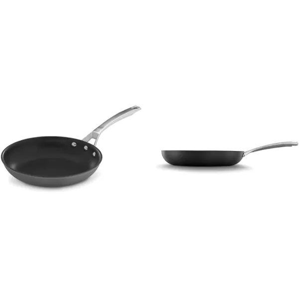 imageCalphalon Signature HardAnodized Nonstick 12Inch Flat Bottom Wok with CoverHardAnodized Nonstick