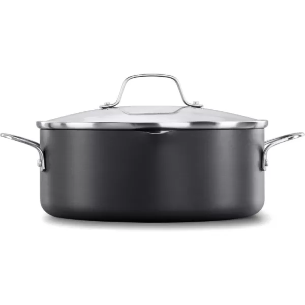 imageCalphalon 1932450 Classic Nonstick Dutch Oven with Cover 5 quart Grey