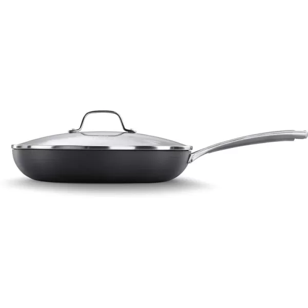 imageCalphalon Nonstick Frying Pan with Lid and StayCool Handles Dishwasher Safe 12Inch Grey