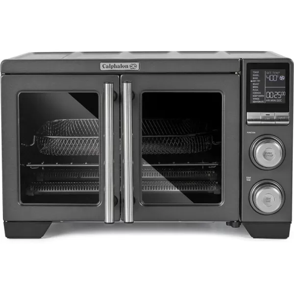 imageCalphalon Performance Countertop French Door Air Fryer Oven 11in1 Convection Toaster OvenFrench Door Convection Oven  Air Fry