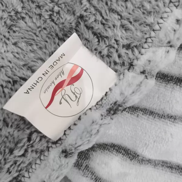 imageFY FIBER HOUSE Flannel Fleece Throw Blanket Lightweight Cozy Plush Microfiber Bedspreads for Adults60quotX80quotBrown LeopardBlack Zebra