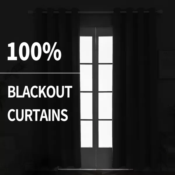 imageFY FIBER HOUSE 100 Blackout Curtains Summer Home Decoration Window Treatment Thermal Insulated Solid Grommet Velvet DraperiesDrape for Kitchen2 Panels42 by 84 InchPinkGrayish White