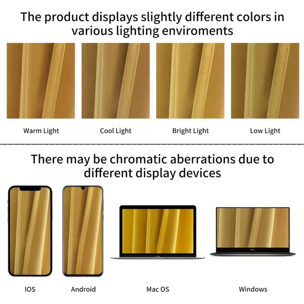 imageFY FIBER HOUSE 100 Blackout Curtains Summer Home Decoration Window Treatment Thermal Insulated Solid Grommet Velvet DraperiesDrape for Kitchen2 Panels42 by 84 InchPinkYellow