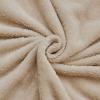 image:imageFY FIBER HOUSE Flannel Fleece Throw Blanket Super Soft Lightweight Microfiber with Stone Print for Couch 60X80 Beige