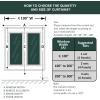 image:imageFY FIBER HOUSE Luxury Velvet Blackout Vintage Curtains Thermal Insulated Rod Pocket Drapes for Bedroom Living Room Office Nursery 52x108 Inch 1 Pair Dark GreenDark Green