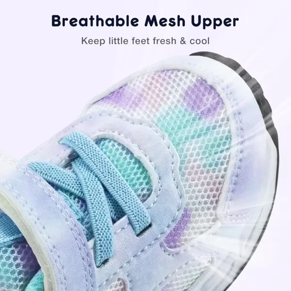 imageLight Up Toddler Boys Girls Shoes LED Flashing Lightweight Tennis Walking Sneakers for Toddler and Little KidBlue Toddler Light Up Shoes