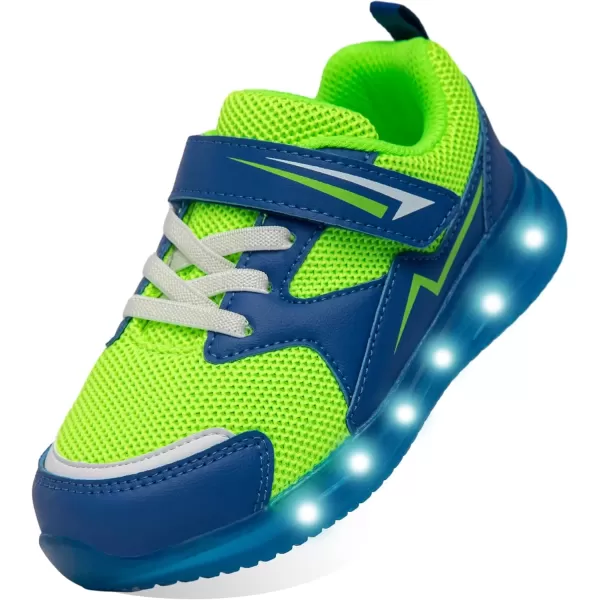Green Light Up Shoes for Boys