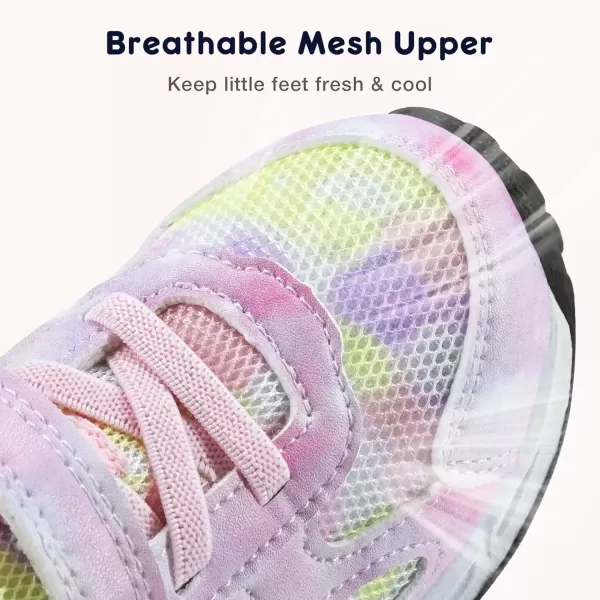 imageLight Up Toddler Boys Girls Shoes LED Flashing Lightweight Tennis Walking Sneakers for Toddler and Little KidPink Light Up Shoes