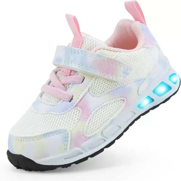 White Light Up Shoes Kids