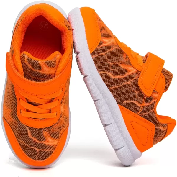 imageToddler Shoes Boys Girls Sneakers Little Kids Tennis Shoes for Running WalkingOrange