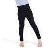 imageFlaryzone Little Girls 2T6T Basic Full Length Soft Stretchy Cotton Tights Leggings 26 Years 2Pack3PackBlackBlack2pack