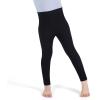 imageFlaryzone Little Girls 2T6T Basic Full Length Soft Stretchy Cotton Tights Leggings 26 Years 2Pack3PackBlackBlackBlack3pack