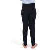 imageFlaryzone Little Girls 2T6T Basic Full Length Soft Stretchy Cotton Tights Leggings 26 Years 2Pack3PackBlackBlackBlack3pack