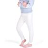imageFlaryzone Little Girls 2T6T Basic Full Length Soft Stretchy Cotton Tights Leggings 26 Years 2Pack3PackBlackWhiteGrey3pack