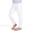 imageFlaryzone Little Girls 2T6T Basic Full Length Soft Stretchy Cotton Tights Leggings 26 Years 2Pack3PackWhiteWhite2pack