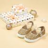 imageFlaryzone Toddler Girls Sneakers Little Girls Running Sports ShoesToddlerLittle KidsFm81gold