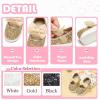 imageFlaryzone Toddler Girls Sneakers Little Girls Running Sports ShoesToddlerLittle KidsFm81gold