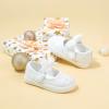 imageFlaryzone Toddler Girls Sneakers Little Girls Running Sports ShoesToddlerLittle KidsFm81white