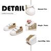 imageFlaryzone Toddler Girls Sneakers Little Girls Running Sports ShoesToddlerLittle KidsFm82gold