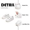 imageFlaryzone Toddler Girls Sneakers Little Girls Running Sports ShoesToddlerLittle KidsFm82white