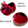 imageFlaryzone Toddler Little Girl Mary Jane School Uniform Oxfords Flat Dress Shoes13wred