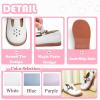 imageFlaryzone Toddler Little Girl Mary Jane School Uniform Oxfords Flat Dress ShoesFa01white