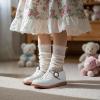 imageFlaryzone Toddler Little Girl Mary Jane School Uniform Oxfords Flat Dress ShoesFa01white