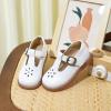imageFlaryzone Toddler Little Girl Mary Jane School Uniform Oxfords Flat Dress ShoesFa01white