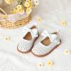 imageFlaryzone Toddler Little Girl Mary Jane School Uniform Oxfords Flat Dress ShoesFa02white