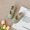 imageFlaryzone Toddler Little Girl Mary Jane School Uniform Oxfords Flat Dress ShoesFa03green