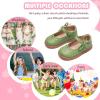 imageFlaryzone Toddler Little Girl Mary Jane School Uniform Oxfords Flat Dress ShoesFa03green