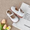 imageFlaryzone Toddler Little Girl Mary Jane School Uniform Oxfords Flat Dress ShoesFa03white