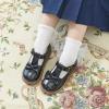 imageFlaryzone Toddler Little Girl Mary Jane School Uniform Oxfords Flat Dress ShoesFm51black