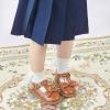 imageFlaryzone Toddler Little Girl Mary Jane School Uniform Oxfords Flat Dress ShoesFm51brown