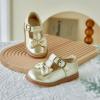 imageFlaryzone Toddler Little Girl Mary Jane School Uniform Oxfords Flat Dress ShoesFm51gold