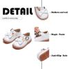 imageFlaryzone Toddler Little Girl Mary Jane School Uniform Oxfords Flat Dress ShoesFm51white