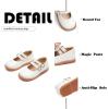 imageFlaryzone Toddler Little Girl Mary Jane School Uniform Oxfords Flat Dress ShoesFm52white
