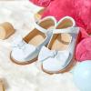 imageFlaryzone Toddler Little Girl Mary Jane School Uniform Oxfords Flat Dress ShoesFr382white