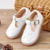 imageFlaryzone Toddler Little Girl Mary Jane School Uniform Oxfords Flat Dress ShoesFr386white