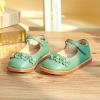 imageFlaryzone Toddler Little Girl Mary Jane School Uniform Oxfords Flat Dress ShoesGreenfr63
