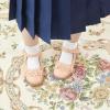 imageFlaryzone Toddler Little Girl Mary Jane School Uniform Oxfords Flat Dress ShoesNudefr63