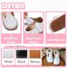 imageFlaryzone Toddler Little Girl Mary Jane School Uniform Oxfords Flat Dress ShoesWhite Fr41