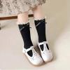 imageFlaryzone Toddler Little Girl Mary Jane School Uniform Oxfords Flat Dress ShoesWhite Fr41