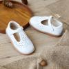 imageFlaryzone Toddler Little Girl Mary Jane School Uniform Oxfords Flat Dress ShoesWhite Fr41