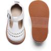 imageFlaryzone Toddler Little Girl Mary Jane School Uniform Oxfords Flat Dress ShoesWhitefr42