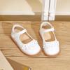 imageFlaryzone Toddler Little Girl Mary Jane School Uniform Oxfords Flat Dress ShoesWhitefr63