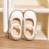 imageFlaryzone Toddler Little Girl Mary Jane School Uniform Oxfords Flat Dress ShoesWhitefr63