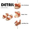 imageFlaryzone Toddler Little Girls Glitter Flower OpenToe Flat Dress Sandals Summer ShoesFm03brown