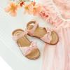 imageFlaryzone Toddler Little Girls Glitter Flower OpenToe Flat Dress Sandals Summer ShoesNfm07pink