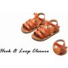 imageFlaryzone ToddlerLittle Kids Classic Rome OpenToe Flat Sandals05brown